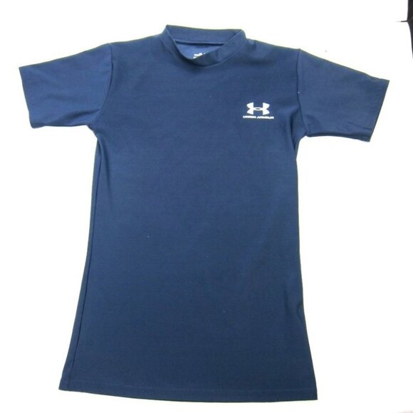 Under Armour YMD Blue Short Sleeve Tee - Picture 1 of 4